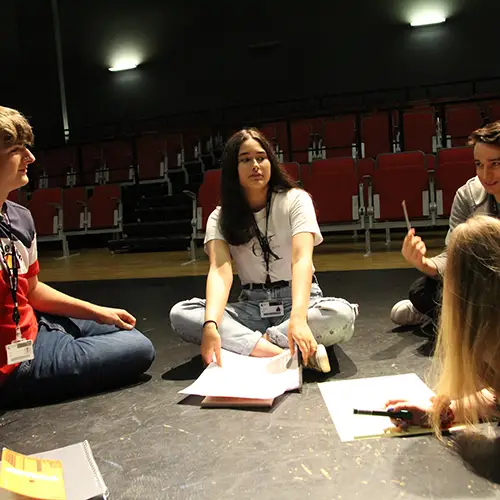 A Level Performing Arts Students