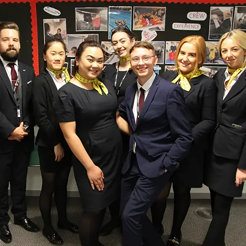 Travel and Tourism students