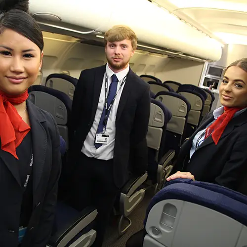 Travel and Tourism students