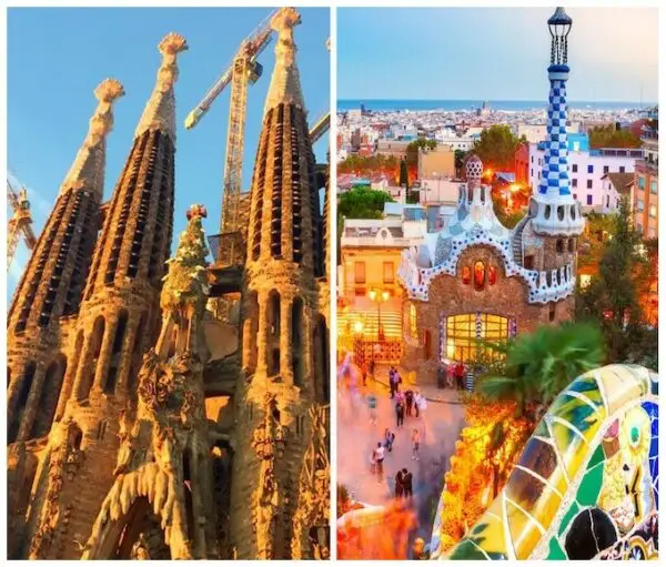 Barcelona Park Güell and Sagrada Familia