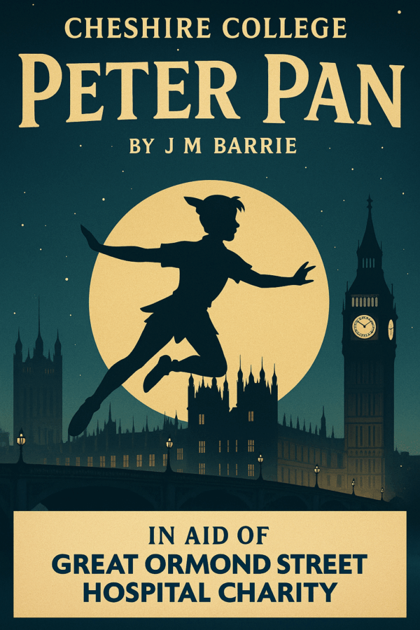 Peter Pan - Ellesmere Port Campus John Prescott Theatre - Wednesday 10th and Thursday 11th December at 1pm and 6pm.