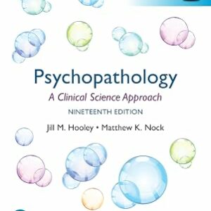 Psychopathology: A Clinical Science Approach